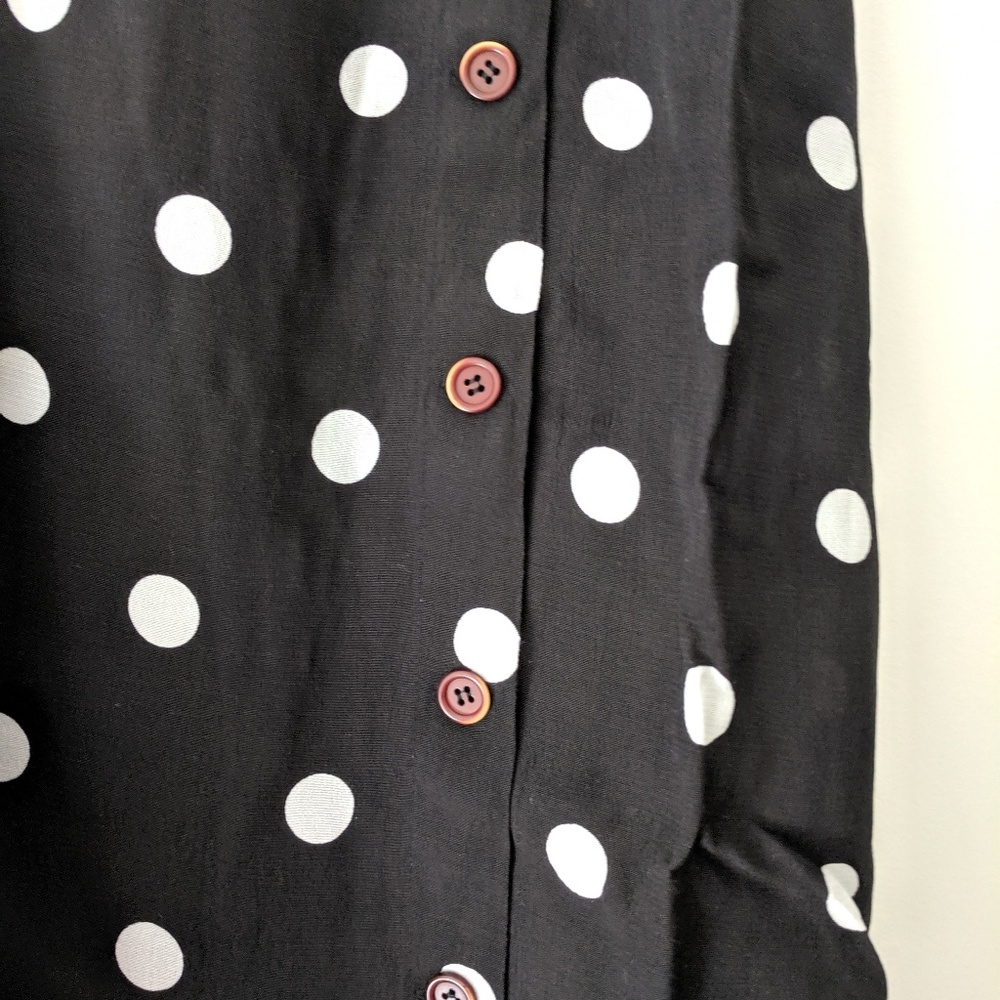 NWT Free People Black Retro Love Midi Skirt - Picture 3 of 7